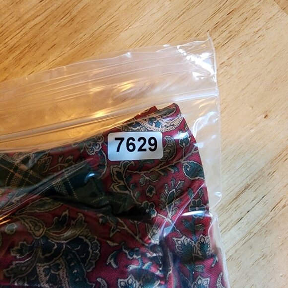 Vintage Calico Collectables Womens Apron Dress Cover Christmas Santa Holiday O/S - Picture 15 of 15